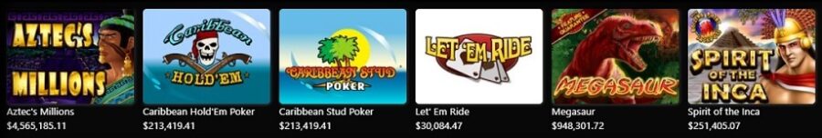 Uptown Pokies Casino Progressive Jackpot Slots