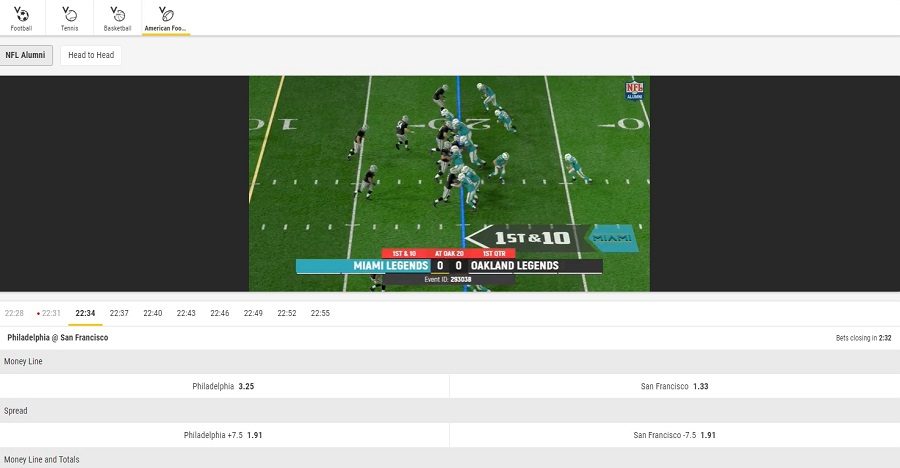 Virtual American Football