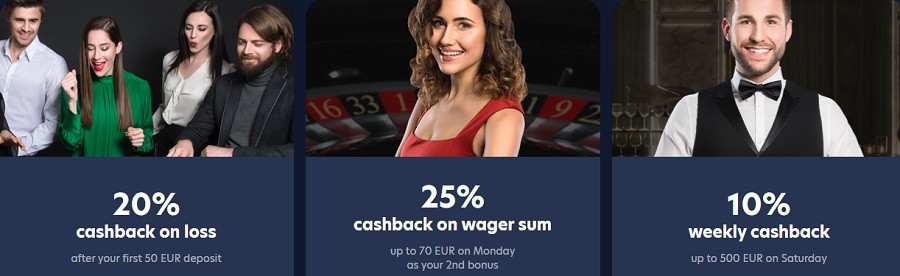 Live.Casino Cashback