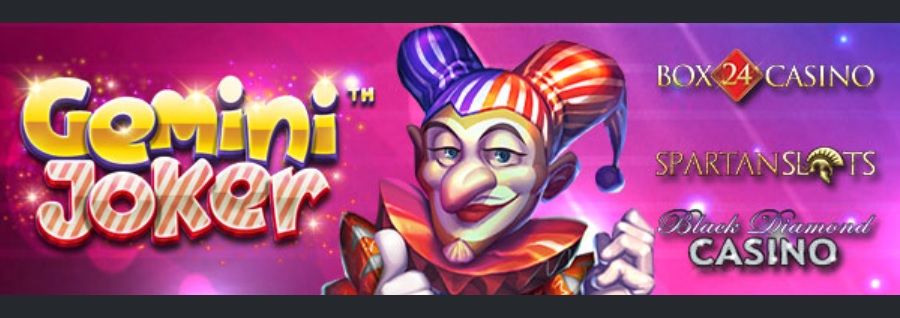 Gemini Joker Slot - Now Live At Box 24, Black Diamond And Spartan Slots Casino