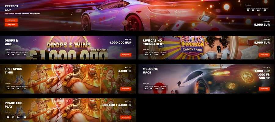 N1 Casino Tournaments