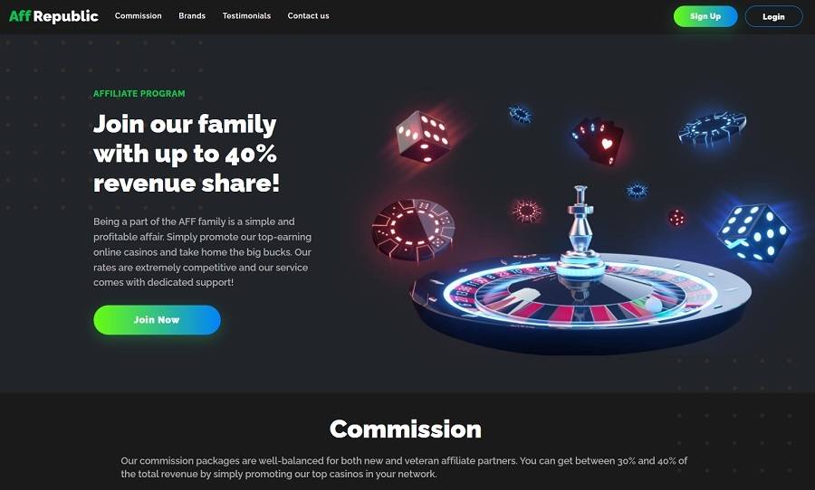 RollingSlots Affiliate Program