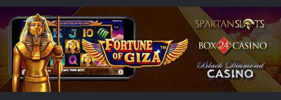 Get 25 Free Spins For Fortune Of Giza™ Slot - Now Live - Box 24, Black Diamond, Spartan Slots Casino