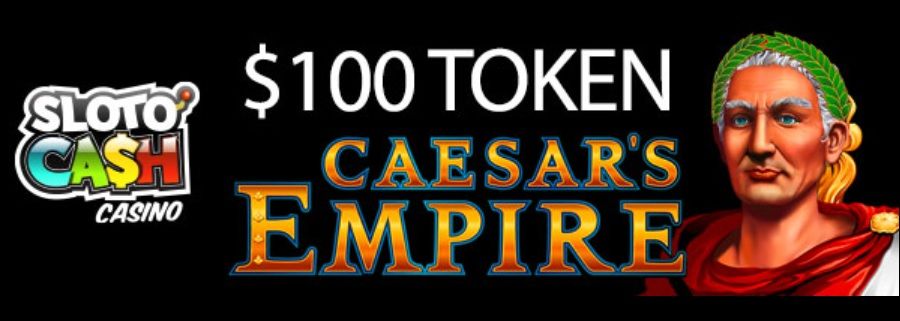 Get 350% Bonus Money And 99 Free Spins On Caesar's Empire Slot