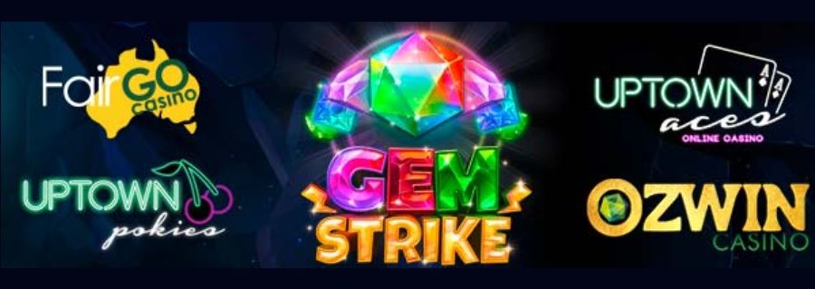 20 Free Spins No Deposit Bonus For “Gem Strike” Slot
