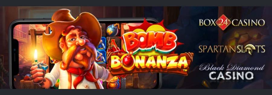 Grab 25 No Deposit Required Free Spins For "Bomb Bonanza" Slot