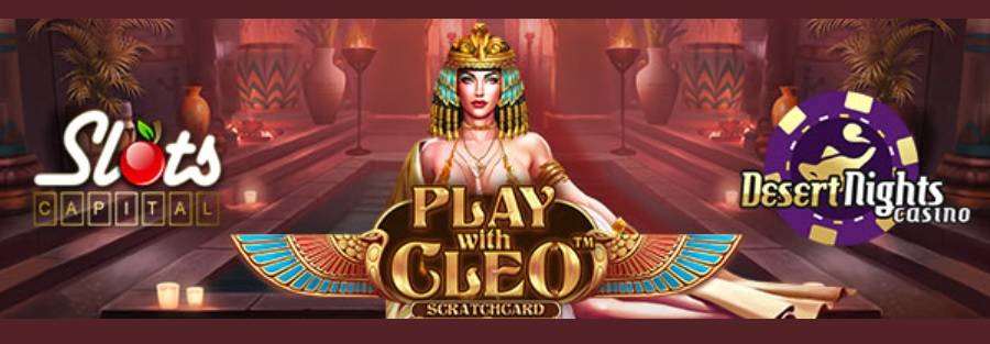 15 Free Chip Real Money Bonus For "Play With Cleo - Scratch Card"