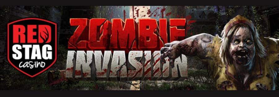7 Free Chip No Deposit For "Zombie Invasion" Slot At Red Stag Casino