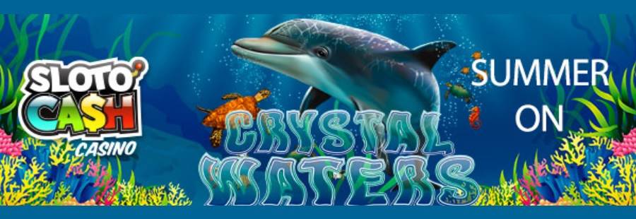Get 111 Free Chip + 33 Spins On “Crystal Waters” Slot