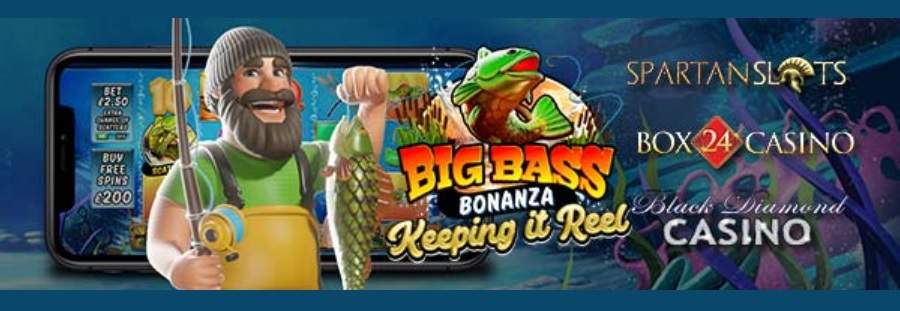 Get 25 Free Spins On Signup For Big Bass Bonanza Slot