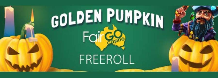 Golden Pumpkin Freeroll At Fair Go Casino