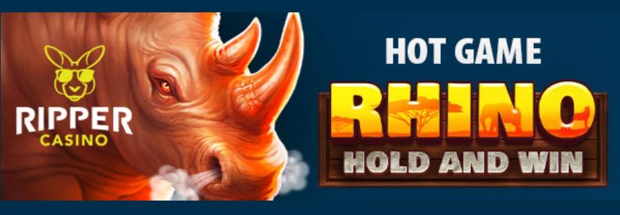 Get $15 Free Chip On Rhino Hold And Win Slot At Ripper Online Casino