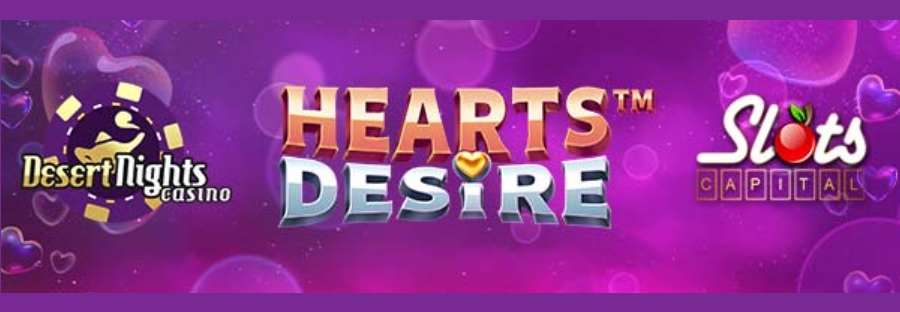 Get $15 Free Chip On Hearts Desire Slot