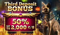 3rd Deposit Bonus