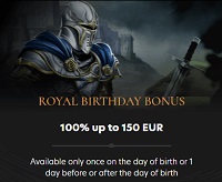Royal Birthday Bonus